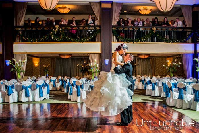 Newlyweds first dance